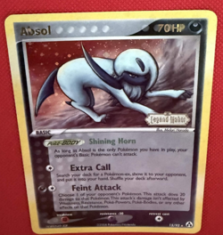 Pokemon TCG Absol 15/92 Legend Maker Card Holo 2006 LP - Image 4