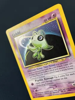 Celebi Holo 3/64 Neo Revelation Pokemon Card - Image 2