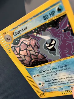 Cloyster Holo 8/165 Expedition Pokemon Card Excellent Condition - Image 3
