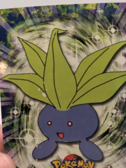 Topps Series 1 1999 TV Animation Ed ODDISH #43 Pokemon Character Card Poor - Image 3