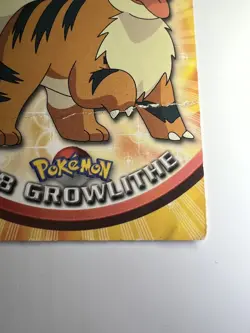 Growlithe Topps #58 Pokemon Card - TV Animation Edition - TCG- Vintage - Image 5