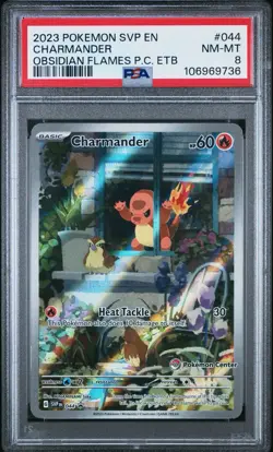 2023 Charmander 044 (Pokemon Center Exclusive) Scarlet & Violet Promo Cards - Image 2