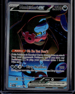 Pokemon TCG Shrouded Fable #091/064 Munkidori ex Special Illustration Rare - Image 1