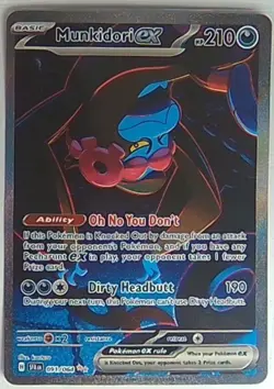 Pokemon TCG Munkidori EX 091/064 Shrouded Fable Special Illustration Rare - NM - Image 1