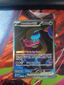 Pokemon TCG Shrouded Fable Munkidori EX Special Illustration Rare Card 091/064 - Image 1