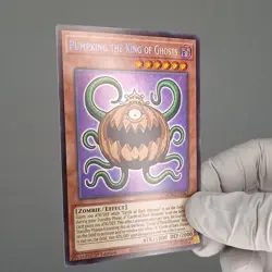 Konami Yu-Gi-Oh! TCG Pumpking the King of Ghosts MZMU-EN061 Rare 1st - Image 1