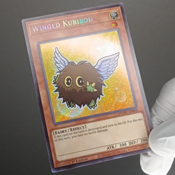 Konami Yu-Gi-Oh! TCG Winged Kuriboh MZMU-EN064 Holo 1st Ed. ATK 300 - Image 1
