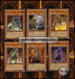 YUGIOH • ALL The Six 6 SAMURAI • GOLD SERIES LIMITED EDITON COMPLETE SET NMINT - Image 1