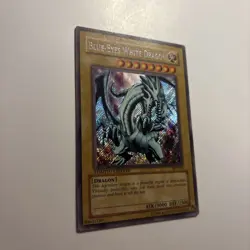 Yugioh Blue-Eyes White Dragon BPT-003 Secret Rare Limited 2002 Collectors Tin NM - Image 3
