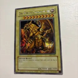 Yugioh The Winged Dragon of Ra Secret Holo DOD-001 EN Promo - Image 1