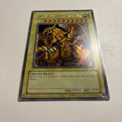 Yugioh The Winged Dragon of Ra Secret Holo DOD-001 EN Promo - Image 2