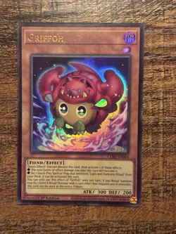 Yu-Gi-Oh! Chaos Origins Griffoh CORI-EN004 Ultra Rare 1st Edition - Image 1