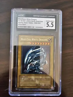 Blue-Eyes White Dragon SDK-001 Starter Deck: Kaiba Unlimited CGC 5.5 - Image 1