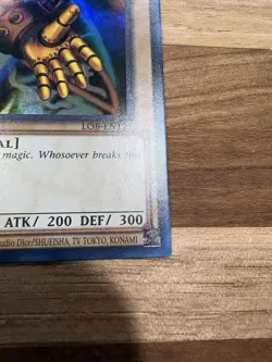 Konami Yu-Gi-Oh 25th Anniversary Left Arm Forbidden One LOB-EN123 NM - Image 5