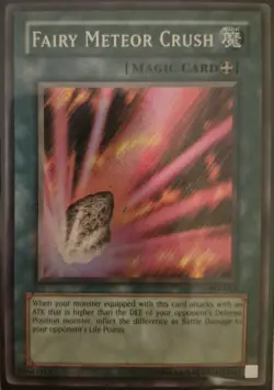 YuGiOh Fairy Meteor Crush Super Rare PSV-063 - Image 1