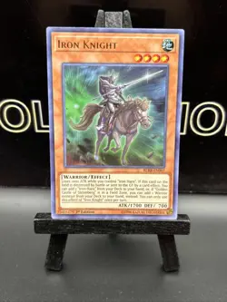 Yugioh - Iron Knight (Ultra Rare) (1st Edition) - BLRR-EN007 Holo NM - Image 2