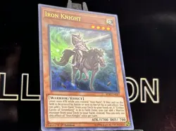 Yugioh - Iron Knight (Ultra Rare) (1st Edition) - BLRR-EN007 Holo NM - Image 4
