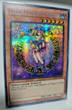 YUGIOH Secret Rare Dark Magician Girl MP22-EN268 1st Edition - Image 2