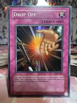 Drop Off LOD-097 Original Print Super Unlimited Ed NM+ Vintage YuGiOh - Image 1