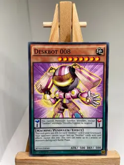 Deskbot 008 - 1st Edition BOSH-EN040 - NM - YuGiOh - Image 1