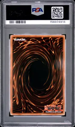 2003 YU-GI-OH! STARTER DECK: PEGASUS #001 RELINQUISHED PSA 9 - Image 2