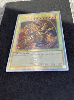 Yugioh Winged Dragon Of Ra LC01-EN003 - 25th Anniversary Quarter Century Rare Nm - Image 3