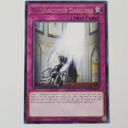 The Sanctified Darklord - FLOD-EN075 - NM/VLP - Rare - Unlimited - Yugioh - Image 1