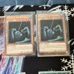 Yugioh TCG King Of The Swamp X2 Nm 1st Ed Rare Jush-en046 - Image 1