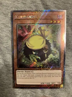 Yugioh Kuribandit RA04-EN221 1st Edition Platinum Secret Rare NM Presale - Image 1