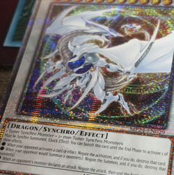 Near Mint Yugioh Cosmic Blazar Dragon Quarter Century Secret Rare MP24-EN029 QCR - Image 2