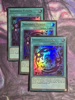 3x Shaddoll Fusion 1st Edition Ultra Rare BLGG-EN111 Yu-Gi-Oh! - Image 1