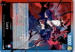 One Piece English Lucy OP15-002 Leader Trading Card TCG - Image 5