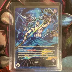 One Piece - ENEL OP15-058 (L) Alt Art OP15 Adventure on Kami's Island English NM - Image 1