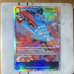 Bandai Jinbe OP14-049 SR Alt Art Holo ENG Character 10000 Power Cost 8 - Image 1