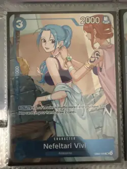 Nefeltari Vivi EB02-026 SR Foil One Piece Extra Booster: One Piece Heroines NM - Image 1