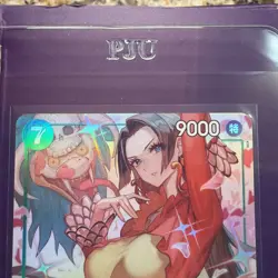One Piece TCG Japanese Boa Hancock OP16-032 SR The Time of Battle #2 -LYQ - Image 2