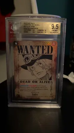 One Piece Sabo OP13-120 WANTED | OP13 Carrying on his Will | SP | NM/M | EN - Image 1