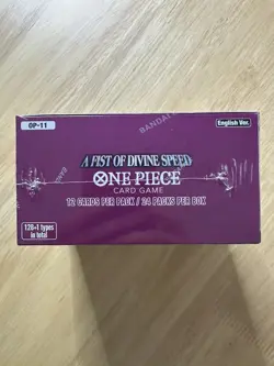 One Piece OP-11 A Fist of Divine Speed English Booster Box NEW, SEALED 🔥 - Image 3