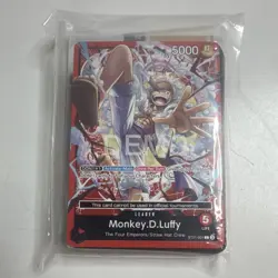 Bandai One Piece CCG Monkey D. Luffy ST21-001 DEMO DECK - Image 1