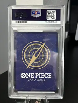 One Piece Monkey.D.Luffy OP07-109 Treasure Rare Two Legends PSA 10 Gem MT - Image 2
