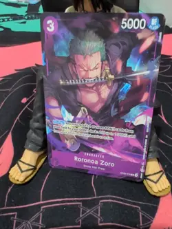 Roronoa Zoro (Welcome Pack Vol. 2) OP09-076 One Piece Promotion Cards Regular - Image 1