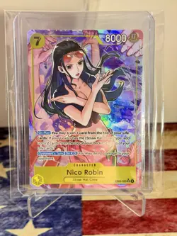 One Piece TCG Heroines Edition NICO ROBIN Alt. Art SR (EB03-055) 🔥 - Image 2