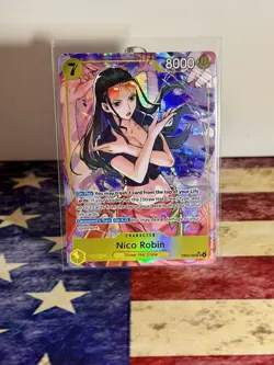 One Piece TCG Heroines Edition NICO ROBIN Alt. Art SR (EB03-055) 🔥 - Image 3
