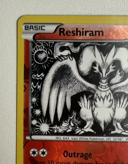 Reshiram 28/113 Legendary Treasures Reverse Holo 2013 Pokemon TCG Card - Image 2