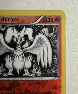 Reshiram 28/113 Legendary Treasures Reverse Holo 2013 Pokemon TCG Card - Image 3