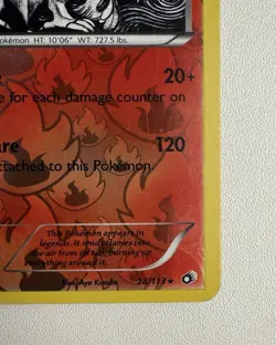 Reshiram 28/113 Legendary Treasures Reverse Holo 2013 Pokemon TCG Card - Image 5