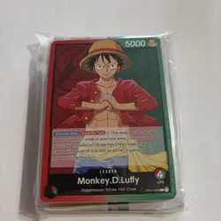 One Piece Welcome Kit Monkey D. Luffy OP01-003 Demo Deck Sealed (Post Errata) - Image 1
