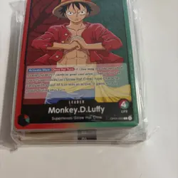 One Piece Welcome Kit Monkey D. Luffy OP01-003 Demo Deck Sealed (Post Errata) - Image 2