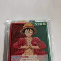 One Piece Welcome Kit Monkey D. Luffy OP01-003 Demo Deck Sealed (Post Errata) - Image 3