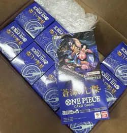 OP14 2025 One Piece Japanese OP-14 Seven Heroes of the Blue Booster Box - Image 1